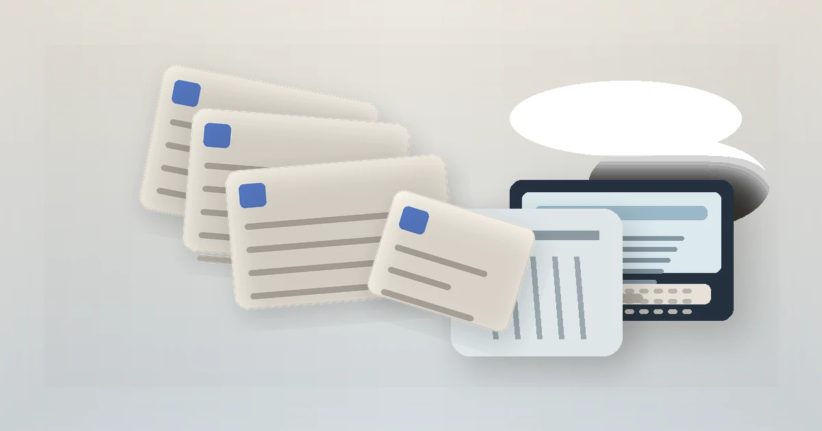 Original editorial still life related to How to Recover Deleted OneDrive Files: a recovery folder, copied documents, and a recycle bin.